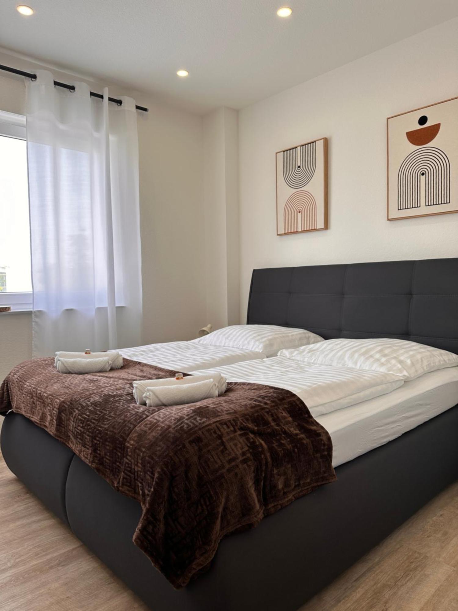 Amao-Obsidian I 120Qm I Elegantes Business- & Familienapartment I 3 Schlafzimmer I Kingsize Betten Schwanau Exterior foto