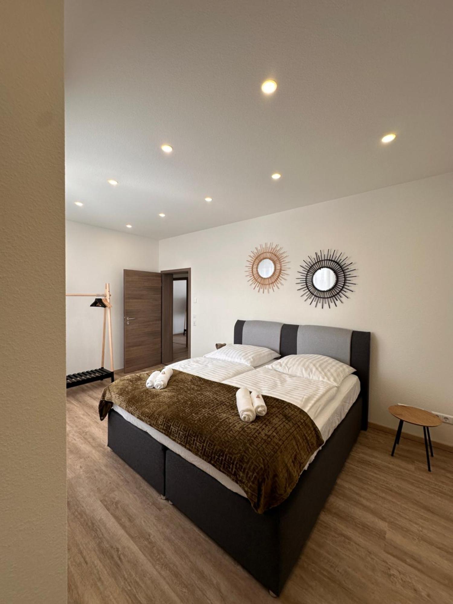 Amao-Obsidian I 120Qm I Elegantes Business- & Familienapartment I 3 Schlafzimmer I Kingsize Betten Schwanau Exterior foto